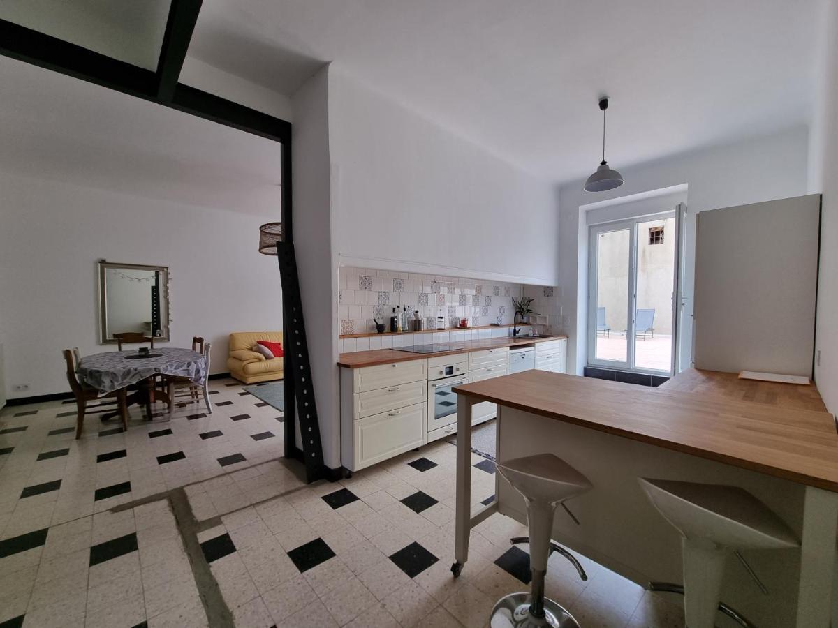 T4- Terrasse 50M², Garage, Centre-Ville ナルボンヌ エクステリア 写真